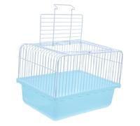 HAPINARY Cage à Oiseaux Portative Cage à Hamsters Cage à Pigeons Cage De Voyage Cage Portative Cage à Hamster Portable Petite Cage Transporteur De Voyage D'oiseau Sky-Blue Abdos