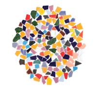 HAPINARY Carreaux Patchwork en Pierre Émaillée 400 G pour Bricolage Maison et Loisirs Créatifs Mosaïque