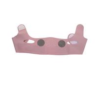 HAPINARY Ceinture Faciale Liftante En v Mentonnière Amincissante Visage Taille Unique Couleur Rose Vif Raffermissement Peau Anti-âge Usage Quotidien à Domicile Et Voyage