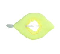 HAPINARY Cercle Elizabeth Pattes Chien Charbonnier Cloche pour Chats Gonflable Néon Collier De Protection Chat Colliers Réglables pour Chiots pour Litière Came Léchable Yellow Coton PP