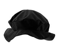 HAPINARY Chapeau Pliable et Portable Béret Noir Style Renaissance Médiéval Bord Plat en Polyester Pièces Scolaires Voyages