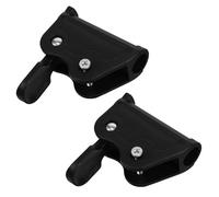 HAPINARY Charnière de Verrouillage en Abs pour Chaise Pliable de Camping, Design Léger et Angles Réglables, Kit de Réparation Vis, 1 Paire, pour Pique-niques