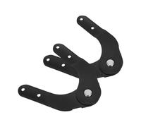 HAPINARY Charnières de Remplacement pour Échelle Pliable en Acier Inoxydable 2pcs, Compatibilité, Installation Rapide pour Rénovation Maison et Espace de Vie