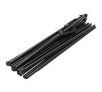 HAPINARY Chevalet Pliable en Alliage Noir, Stable et Performant, Support D'affichage pour Peinture Intérieure, Design et Portable pour Artistes