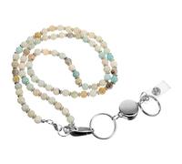 HAPINARY Clip Pour Badge Identification Cordon Pour Carte Identité Chaîne Pour Badge Clip Pour Carte Identité Cordon Pour Chaîne Pour