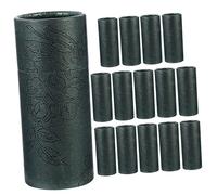 HAPINARY Coffret 15Pcs Boîte à Thé Cylindrique en Papier Kraft Porte-Bouteille d'Huile Essentielle Contenant Polyvalent pour Cosmétiques et Thé