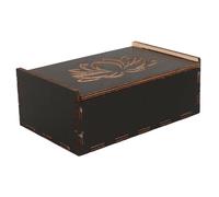 HAPINARY Coffret à Cartes En Pour Tarot Boîte De Rangement Couleur Naturelle Étui Décoratif Pour Astrologie Amateurs De Tarot Organisateur De Cartes Boîte à Bijoux Usage Quotidien 2023