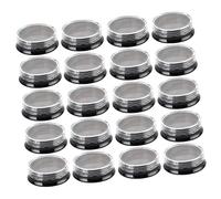 HAPINARY Coffret De Rangement Pour Nail Art 20 Pièces Conteneurs De Rangement Pour Décoration De Manucure Portable Et Facile À Transporter