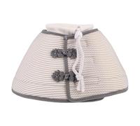 HAPINARY Collier de Convalescence Souple pour Animaux : Cône élisabéthain Ajustable à Cordon pour Chats et Chiens - Collier de Protection de Style Chinois pour Animaux après Une Intervention