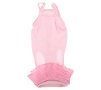 HAPINARY Combinaison de Convalescence pour Chat Combinaison pour Chat après - Pyjama Anti-léchage pour Animaux de Compagnie - Grenouillère pour Chaton après Opération Rose (s)