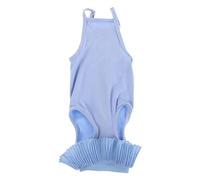 HAPINARY Combinaison de Récupération pour Chat Combinaison pour Chat après - Pyjama Anti-léchage pour Animaux de Compagnie - Grenouillère pour Chaton après Une Opération, Bleue (m)
