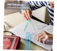 HAPINARY Compas de Mathématiques Vert Outil de Dessin pour Examen Scolaire Compas Large pour Tracer des Kit et Compact pour Étudiants