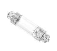 HAPINARY Compteur De Bulles De Co2 Double pour Aquarium Dispositif À Système De Verrouillage par Écrou Installation Et Utilisation Faciles Compteurs De Bulles Anti-Retour