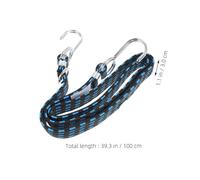 HAPINARY Corde de Remorquage Robuste avec Crochets en Métal et Sangle Élastique en Nylon pour Transport Sécurisé et Stockage des Marchandises