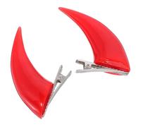 HAPINARY Cornes de Diable Pinces Cheveux Accessoires Fête Halloween Femmes Filles Décor Coiffure Cosplay