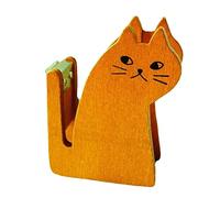 HAPINARY Coupe-ruban Adhésif En Bois Pour Chat Accessoire De Bureau Moderne Porte-ruban Adhésif Adorable Décoration Pour Chat