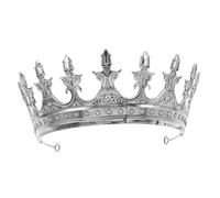 HAPINARY Couronne Vintage Royale Homme Confortable pour Costume Prince Mariage Anniversaire Cosplay Fête