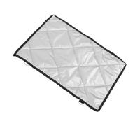 HAPINARY Couverture à Pizza Housse Isotherme pour Aliments en Polyester Argenté, Maintains Thermal Stability, Foldable, pour Restaurants et Meal Prep Services
