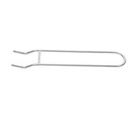 HAPINARY Crochet de Levage pour Grille Barbecue en Acier Inoxydable 1 Pièce | Accrochage Sécurisé, Format Compact et Portable, pour Grilles de Fumoir, la Cuisine Restaurant, Tailgate