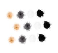 HAPINARY Décorations Pour En Peluche Lot De 12 Pièces Base À Fleurs Simples Bases Pour L'art
