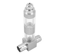 HAPINARY Diffuseur de Co2 Externe en Ligne 16 Mm pour Aquarium Planté avec Compteur de Bulles Transparent, Accessoire Aquarium pour Poissons, Système Diffusion Co2 Optimisé, Croissance