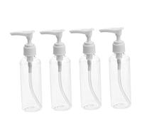 HAPINARY Distributeur De Liquide Prêt À 4 Mini Bouteilles De Shampoing Pompe Lotion Rangement Pour Occasions Spéciales