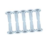 HAPINARY Douilles De Roulettes En 40 Pièces : Insert De Manchon De Roue À Tige Métallique ; Insert De Roulette À Anneau De Préhension Pour Pieds De Chaise Et Remplacement De Meubles