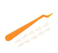 HAPINARY D'outils de Dessin Éponge Orange et Lot Stylo Effaçable Essuie-Glace en Plastique pour Essuyer Les Hautes Lumières et Détailler Les Croquis pour Artistes