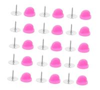 HAPINARY Ensemble De 100 Locking Pin Backs Replacement With Flat Head Pins For DIY Craft Making Lapel Badge Jewelry