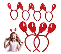 HAPINARY Ensemble De Bandeaux De Homard Uniques 6 Pièces Couvre-chefs De Crabe Pour Jeux De Rôle Pour Adultes Costumes Dhalloween