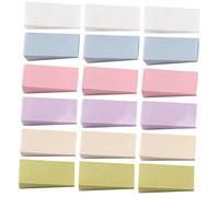 HAPINARY Ensemble D'éponges À Douces Dégradées 48 pièces Fournitures Pour Nail Art Outil De Manucure Portable