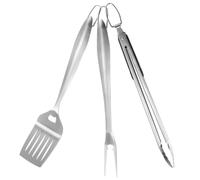 HAPINARY Ensemble D'outils de Barbecue en Acier Inoxydable Boîte de Rangement, Design Ergonomique et Portable pour Barbecue en Plein Air