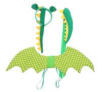 HAPINARY Ensemble Élégant De -têtes Et De Queues D'ailes De Dinosaures Pour Garçons Et Filles Pour Spectacles Sur Scène