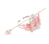 HAPINARY Épingle à Cheveux Classique Et Diadème Han 2 Pièces Accessoire De Cheveux En Alliage Chinoise Ancienne Pour Femmes Style Hanfu Adapté Aux Fêtes Et Festivals