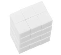 HAPINARY Éponges Carrées Blanches Mousse Douce pour Nail Art 300 Pièces Résultats Dégradés Précis, pour Salons de Manucure et Voyages