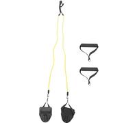 HAPINARY Équipement d'Entraînement de Natation Ceinture Élastique et Poignées, Bande de Résistance Multifonction pour Piscine et Entraînement à Domicile pour Adultes