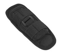 HAPINARY Étui pour Lampe Torche Rotatif à 360 Degrés en Nylon Noir, Pochette Multifonction pour Ceinture, pour Camping et Usage Tactique
