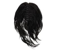 HAPINARY Extension Queue De Cheval Noire à Pince Postiche Synthétique Avec Tresse Pour Femmes