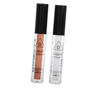 HAPINARY Fard À Paupières Liquide À Paillettes, 2 Pièces, Eyeliner Scintillant, Scintillant, Métallique, Paillettes Pour Les Yeux, Colle Pour Maquillage Coréen, Look Sirène En Cristal