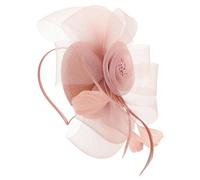 HAPINARY Fascinator Vintage Avec Voile Maille Accessoire Élégant Pour Cocktail Mariage Et Tea Party Bandeau Tête Couleur