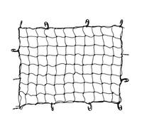 HAPINARY Filet à Bagages pour Voiture 120X90 CM en Caoutchouc Noir, Filet de Chargement Élastique Mailles Quadrillées, Accessoire pour Coffre et Galerie de Toit