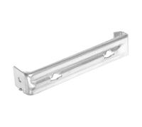 HAPINARY Galerie de Toit pour Gouttière en Alliage d'Aluminium, Gouttière Fixe, Argenté, Support Métallique Robuste, pour Jardin et Usage Extérieur