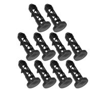 HAPINARY Goupilles de Charnière Accessoires de Fixation Lot de 10 en Plastique Noir Conception Anti-odeurs pour Couvercle de Poubelle 240l pour Poubelle Jardin Extérieur Usage Intérieur