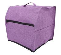 HAPINARY Housse avec 6 Poches Pourpre en Tissu Oxford Machine à Coudre pour Pliable et Pratique, Poignée Intégrée pour Couture à Domicile Cours