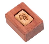 HAPINARY Indicateur de Mahjong en Bois, Mahjong Chinois en Bois, Fournitures de Mahjong pour Jeu de Mahjong Chinois, Lettre Aléatoire, Joueurs Occasionnels et Professionnels