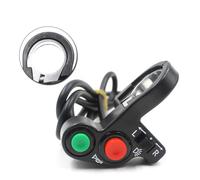 HAPINARY Interrupteur Multifonction Guidon Électrique Tricycle avec Éclairage Clignotant Klaxon et Phare Cs- Commutateur à Positions avec Voyant Lumineux pour Remplacement et Modification