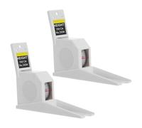 HAPINARY Jauge de Hauteur Corporelle Rétractable 2 Pcs, Règle Murale en Abs et Fer, Mesure Précise pour Garçon et Filles et Adultes, Installation Facile à Domicile Crèche