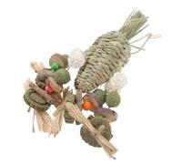 HAPINARY Jouets Mordant Le Lapin Jouets D'enrichissement De Lapin Hamster Dent Rongeur Mâche Hamster à Mâcher Molaire Cochon d'Inde à Mâcher Plantes Aquatiques Naturelles