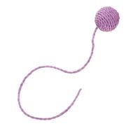 HAPINARY Jouets pour Chats pour Chats D'intérieur Sisal Cloches Scratch pour Grattoir Accessoires Gratter Cordes des Balles Chaton Jouets à Gratter Papier Violet,Mauve