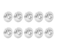 HAPINARY Kit de 10 Écrous à Serrage Rapide en Acier Argenté pour Meuleuses D'angle, Fixation Ferme et Structure de Verrouillage Rapide pour Disque de Meulage